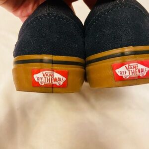VANS skate Board Off the Wall Unisex in Black Mens Size 5, Women’s Size 6.5 EUC